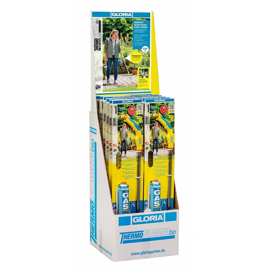 Gloria onkruidbrander thermoflamm biocomfort plusindisplay | 12 stuks