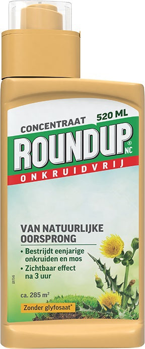 Roundup producten nc natuurlijk onkruidvrij concentraat 520 ml