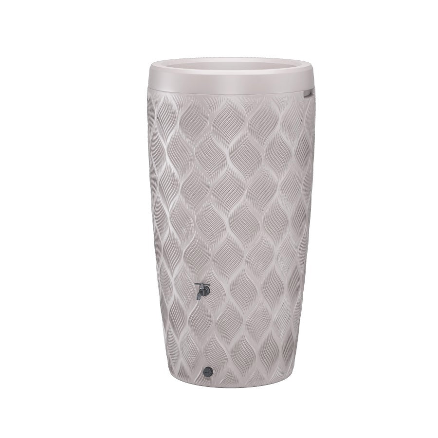 Producten regenton flow white 240l inclplantenbak