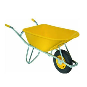 Fort producten kruiwagen 100l straatmakers geel