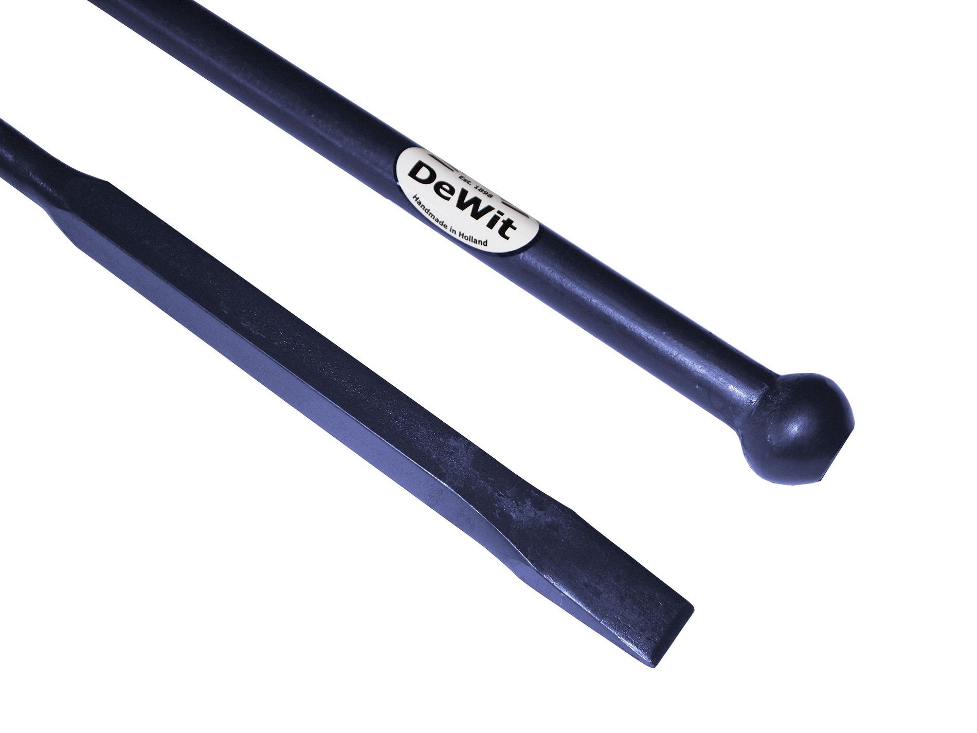 De wit producten stootijzer 1400mm met 40cm vierkant knop en beitel stardewitstar