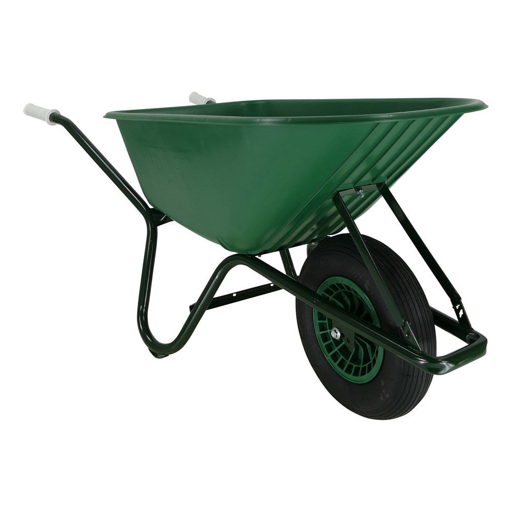 Fort producten kruiwagen 100l pp bak gelakt onderstel