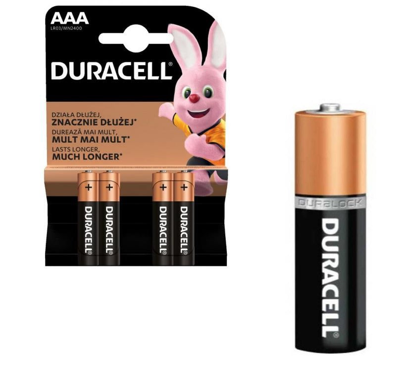Plus Alkalinebatterij AAA per 4 stuks oranje zwart