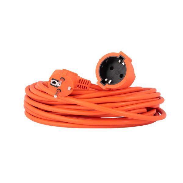 Mm producten verlengsnoer tuinsnoer oranje 10meter