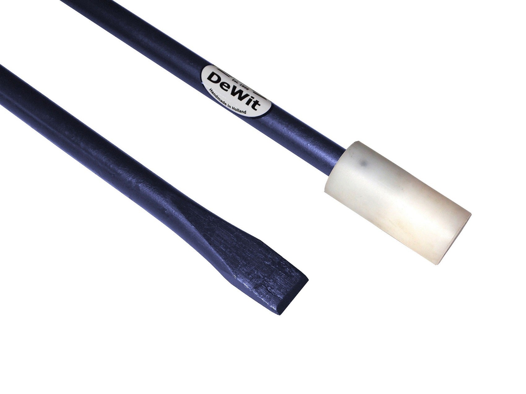 De wit producten stootijzer 1400 x 28mm met nylon dop oe 60mm stardewitstar