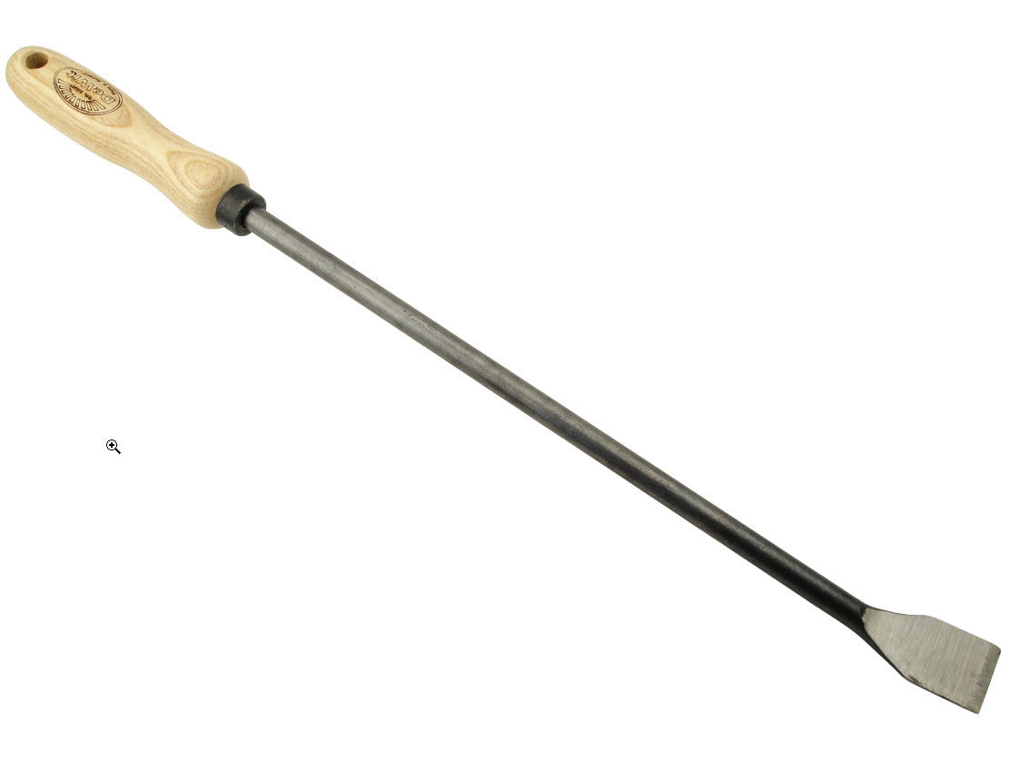 De wit producten aspergesteker met essen houten handvat van 140mm stardewitstar