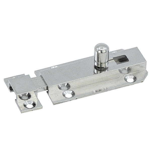 Waelbers producten profielschuif vlak 25x50mm nikkel