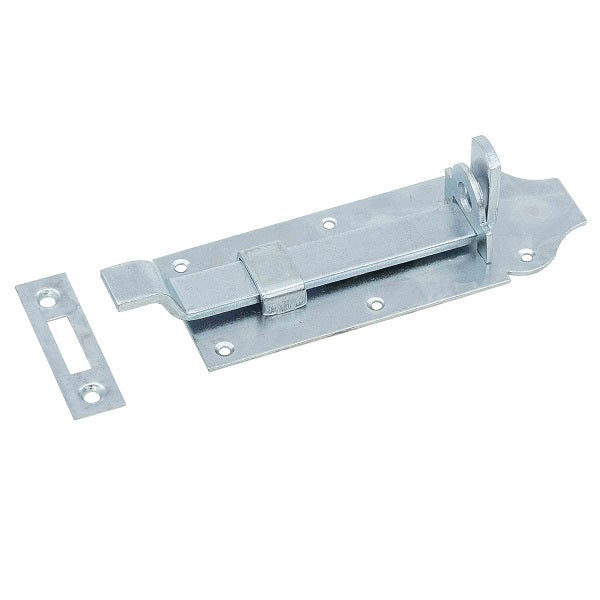 Waelbers producten hangslotschuif met bocht 160mm blauw verzinkt