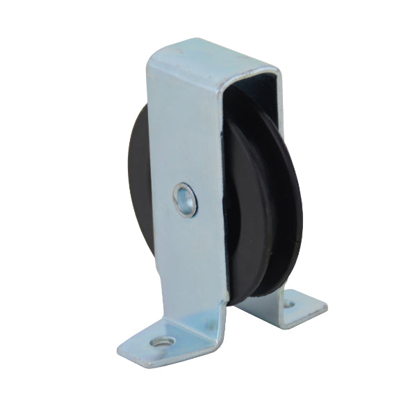 Waelbers producten katrol staand 60mm poly wiel
