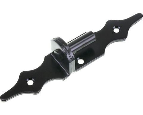 Waelbers producten plaatduim 10 d1 blackline rustica zwart incl 2 schroeven
