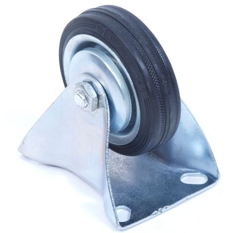 Tarsus Bokwiel 125 mm. zwart