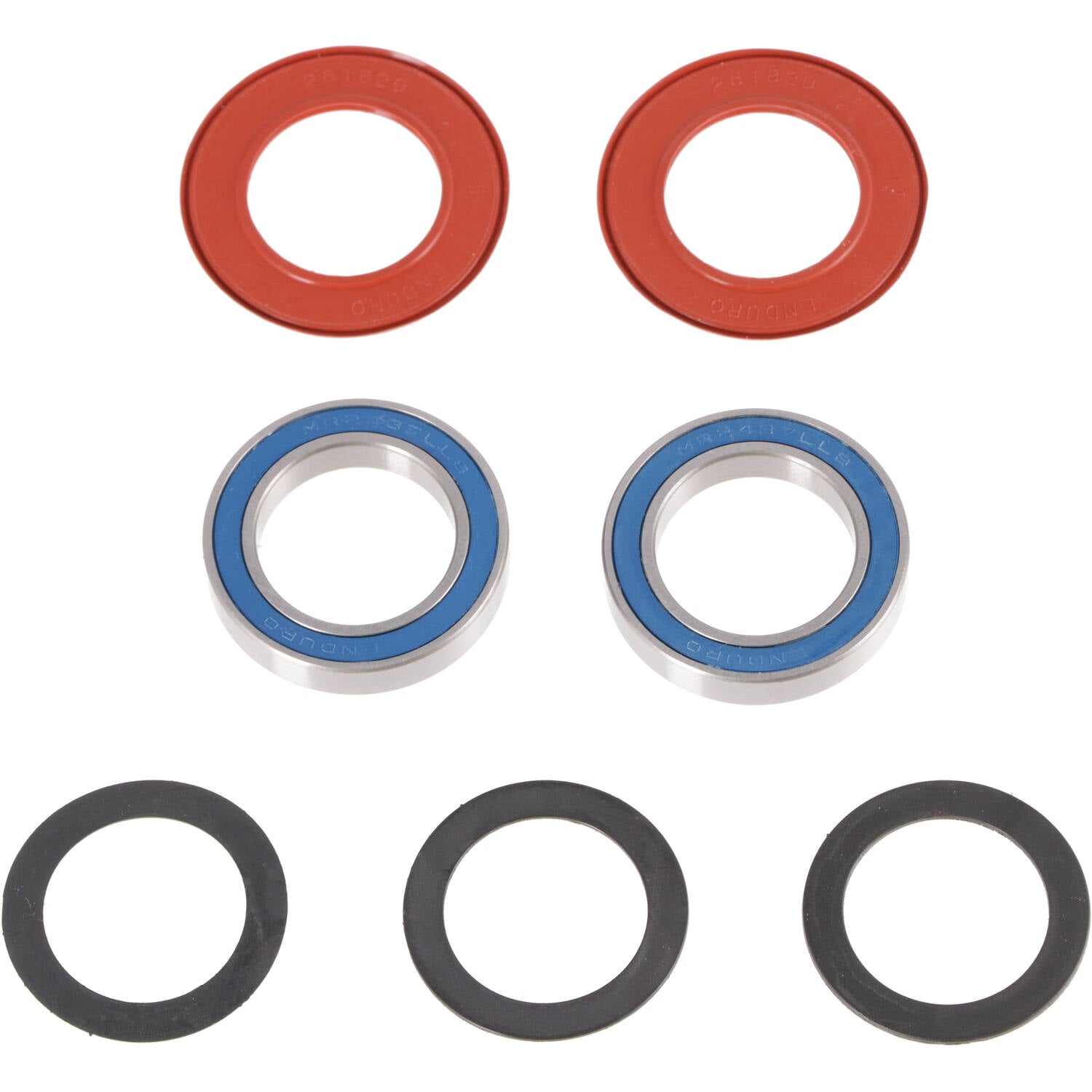 Enduro - kit roulements bb90 95 shimano 24mm abec 3