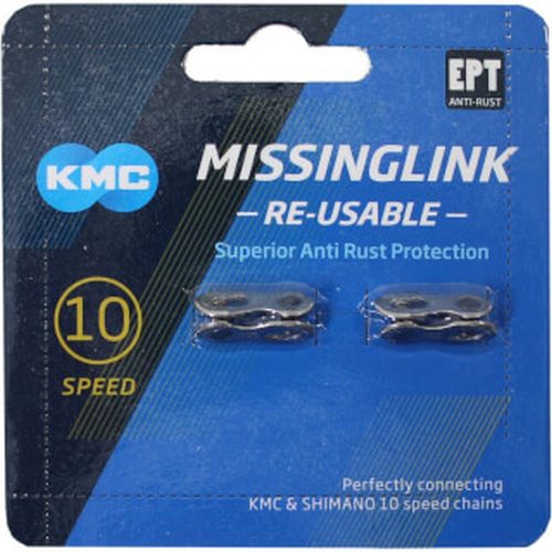 KMC Kettingschakel X10 R EPT Zilver (5,88 mm)