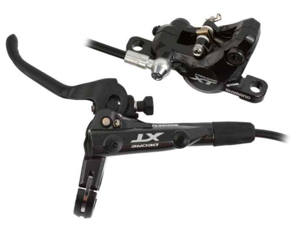 Shimano deore xt rem (kit) brm8000kit links voorzijde kunststof met vin zonder adapter 1000 (zwart)