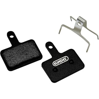 Jeu de plaquettes de frein à disque Elvedes metalic carbon Shimano divers Tektro Draco Orion Aquila RST (25 paires)