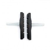 plaquettes de frein cantilever 72 x 12 mm noir 2 pcs