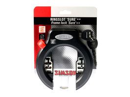 Simson Ringslot Sure ART2 - Zwart, 6,5cm - Fiets
