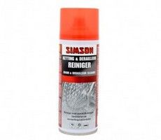Spray nettoyant pour dérailleur de chaîne Simson 400 ml