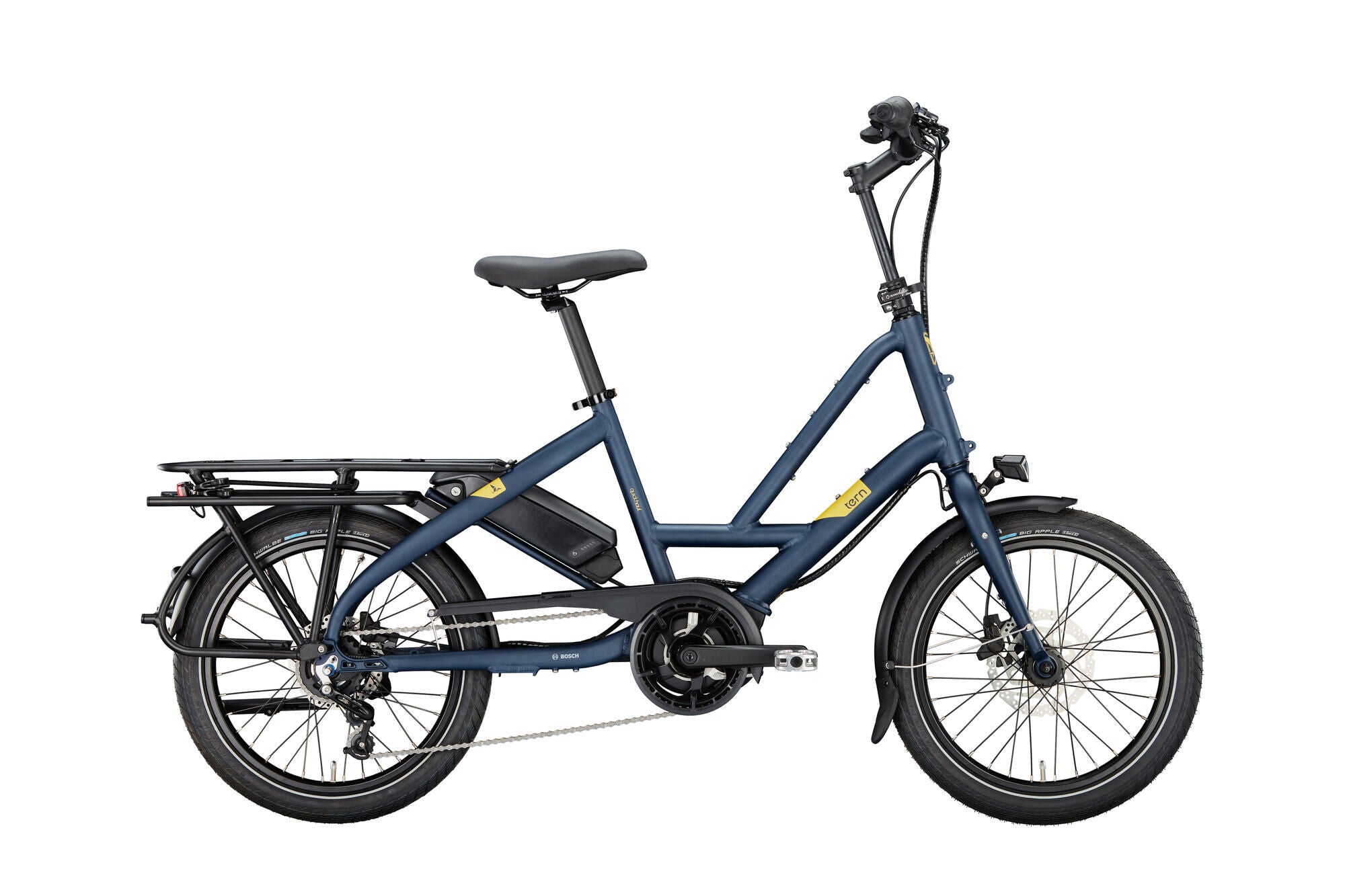 Tern elektrische compactfiets quick haul p5i (#1) ebike quick haul 5sp midnight blue