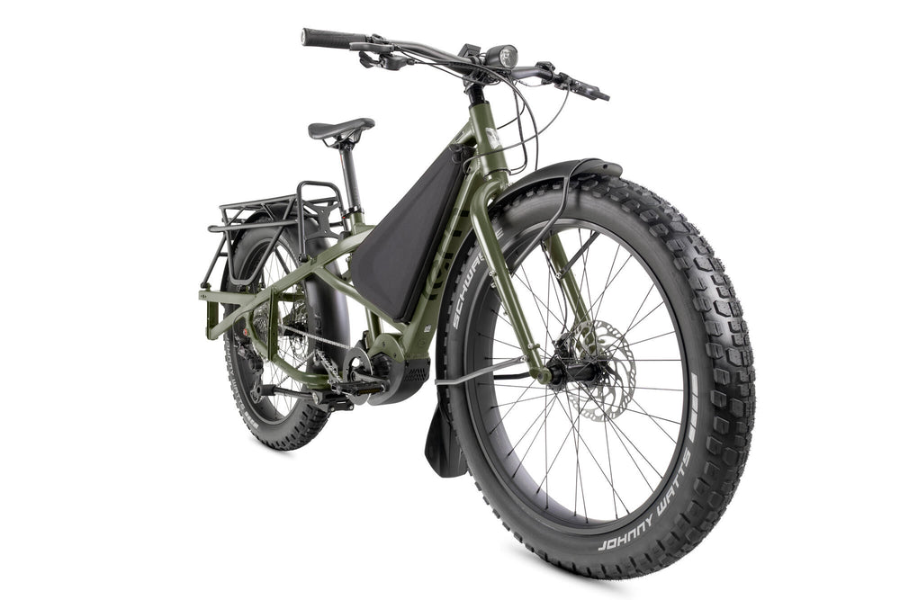 Tern elektrische cargofiets orox s12 (#1) ebike orox s12 27 46 12sp pine green matt