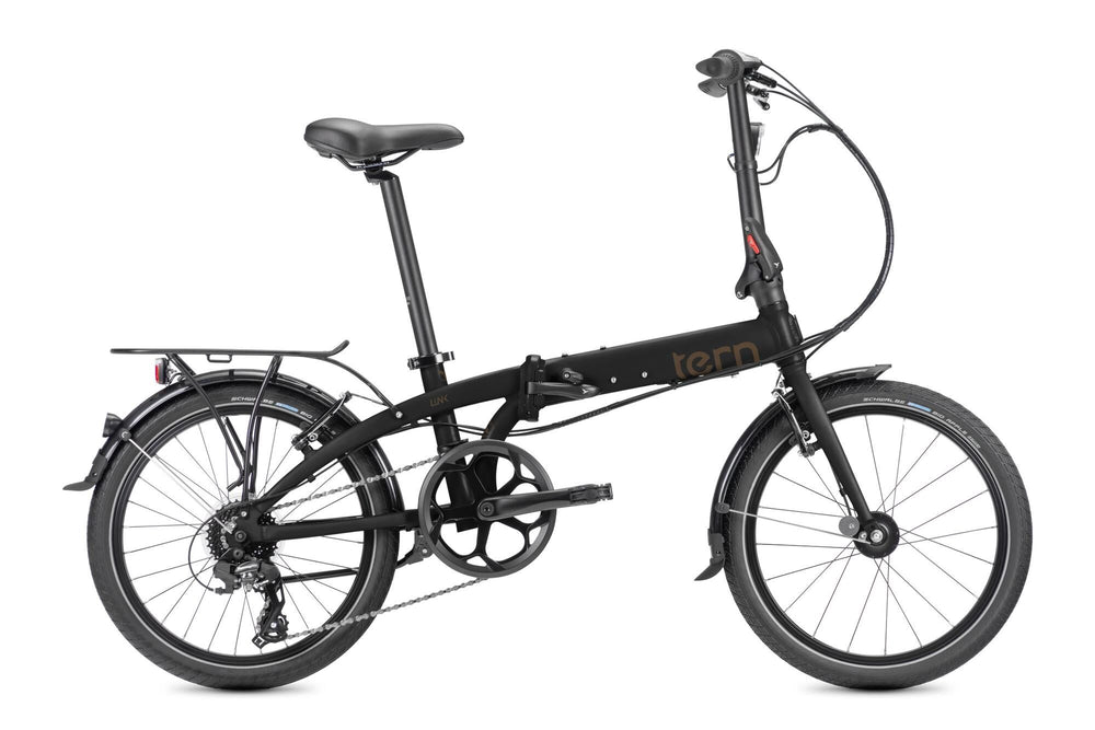 Tern vouwfiets link c8 (#1) bike link c8 8sp dr black taupe