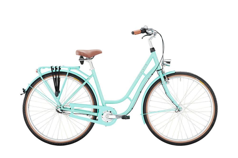 Excelsior stadsfiets swan-retro (#1) bike excels. swan-retro 28 53 7sp ocean green