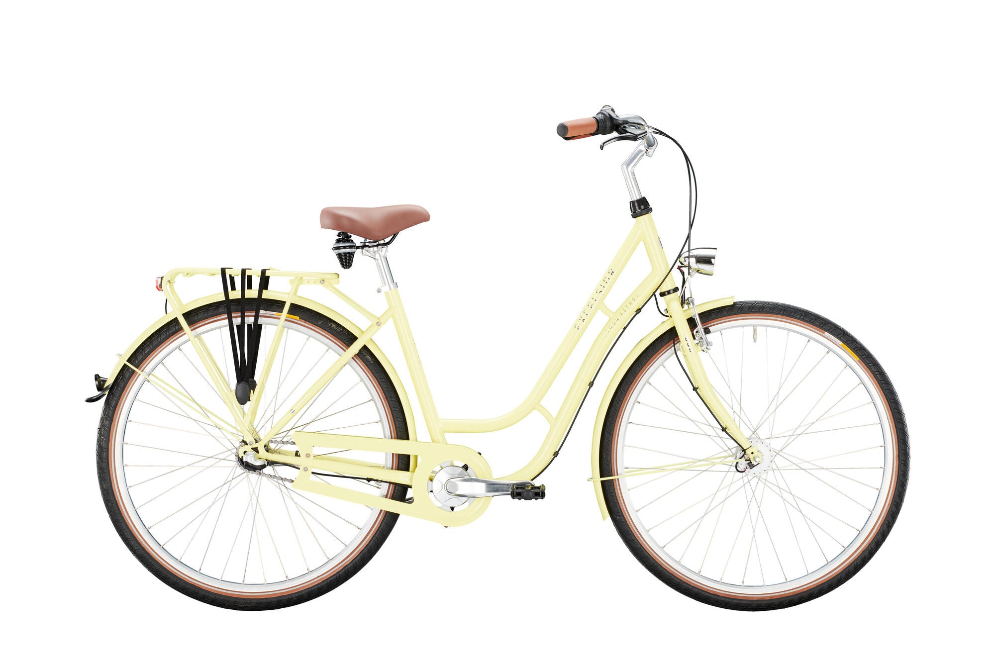 Excelsior stadsfiets swan-retro (#1) bike excels. swan-retro 28 48 7sp lemon