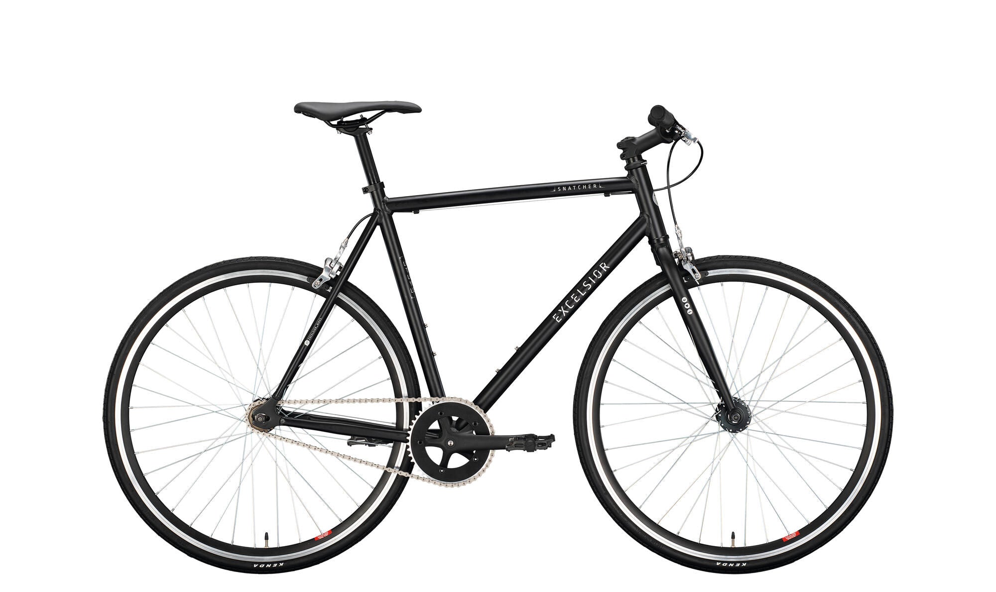 Excelsior singlespeed snatcher (#1) bike excels. snatcher 28 57 diam.1sp black matt