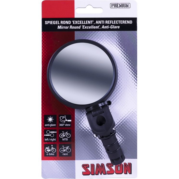 Simson Spiegel rond uitstekend
