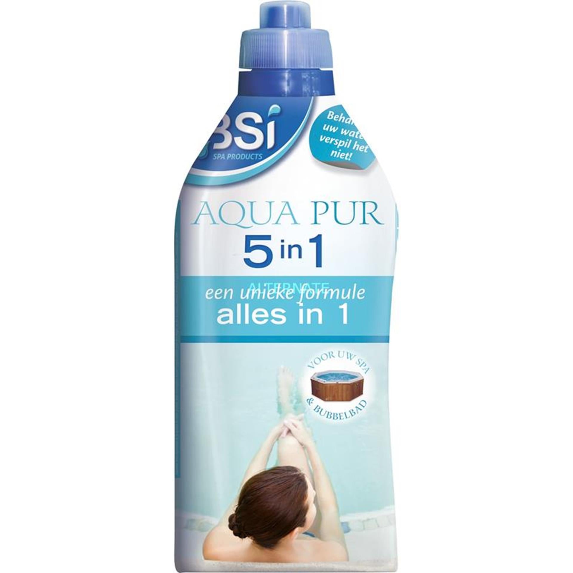 Bsi aqua pur 5-in-1 voor spa's 1l