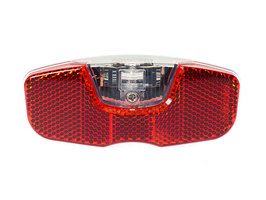 Feu arrière porte-bagages Simson ''Coast'' 1 LED - On Off (pile)