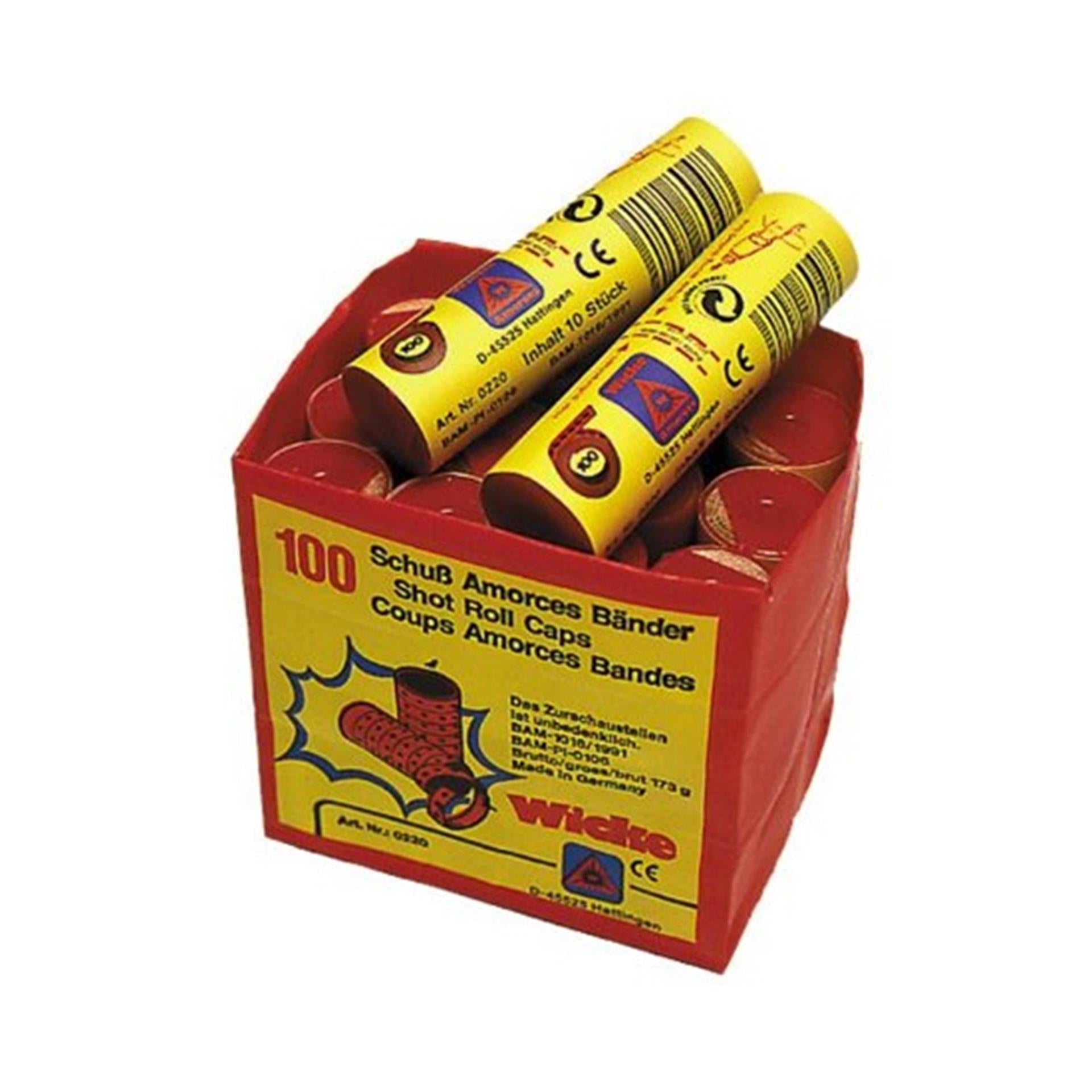 Johntoy wicke pakje a 12 rol amorces 100 schots