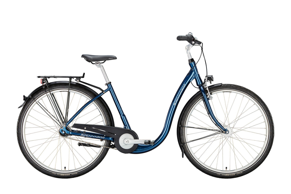 Brennabor stadsfiets c-17 mod. 24 bike city c-17 28 46 lage in. 7sp.blue silver