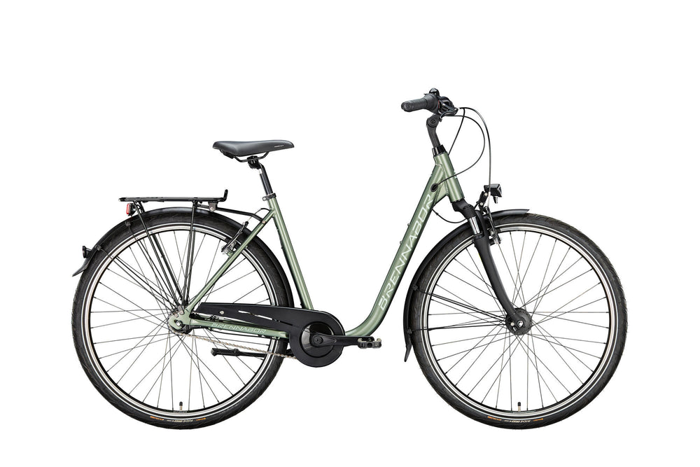 Brennabor stadsfiets c-26 mod. 24 bike city c-26 28 50 deep 7sp.green mint