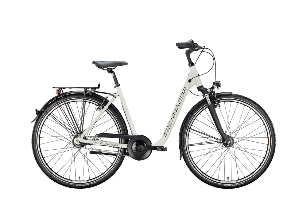 Brennabor stadsfiets c-30 mod. 24 bike city c-30 28 50 deep 8sp. white black