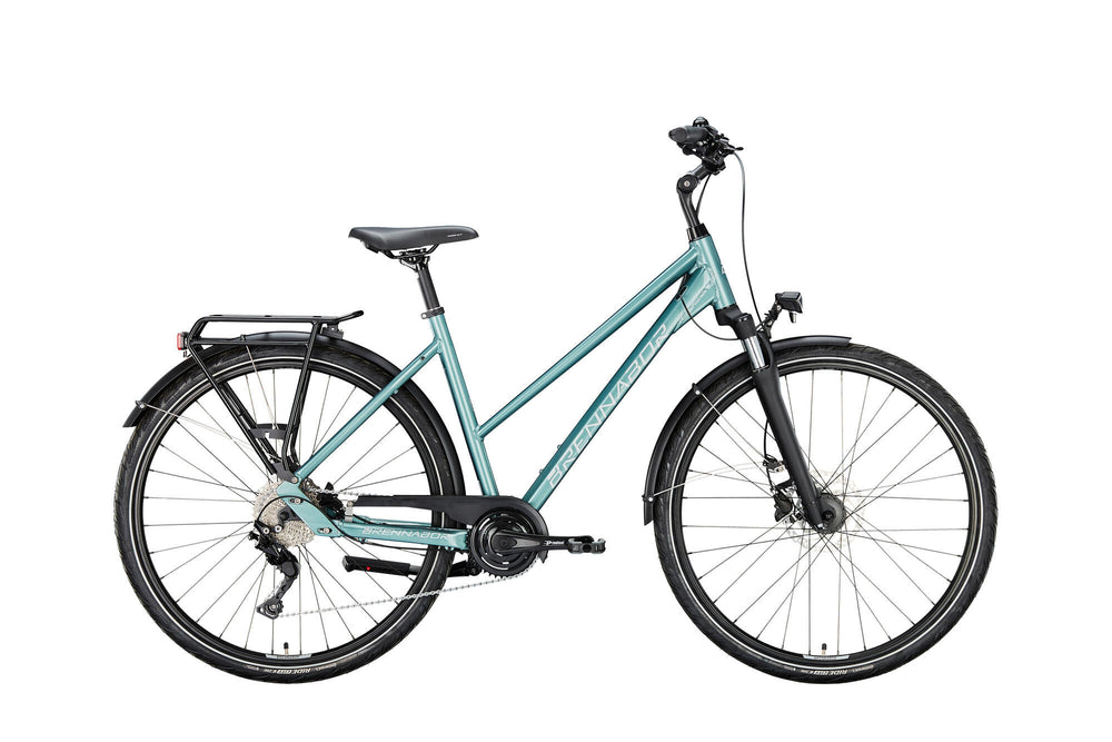 Brennabor trekkingfiets t-44 mod. 24 bike trekking t-44 28 50 trap. 16sp. blue silver