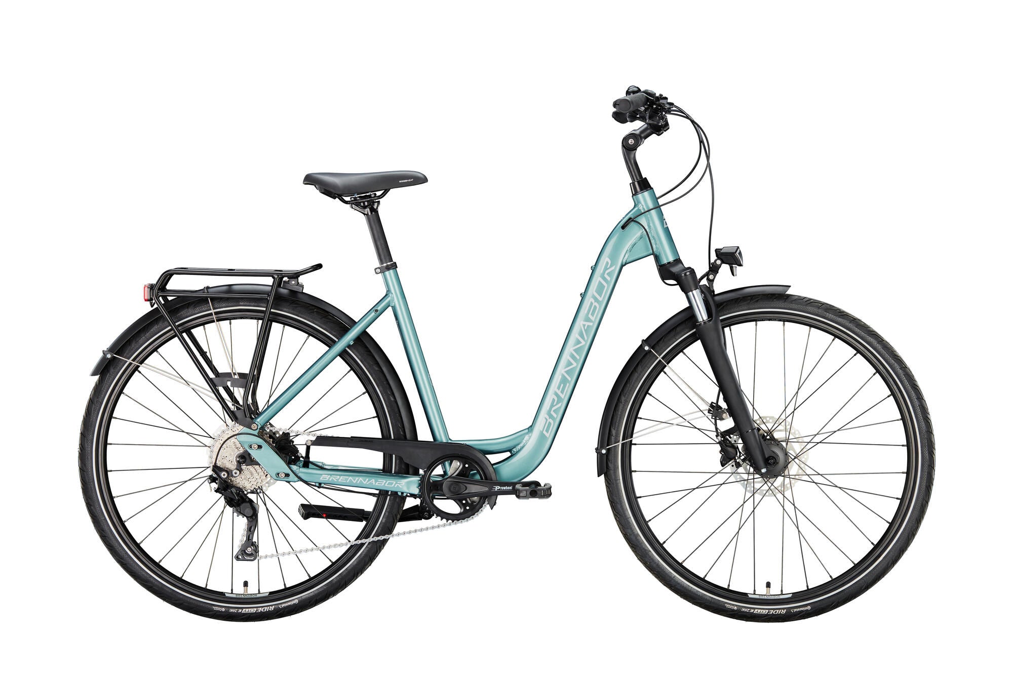 Brennabor trekkingfiets t-44 mod. 24 bike trekking t-44 28 45 wave 16sp. blue silver
