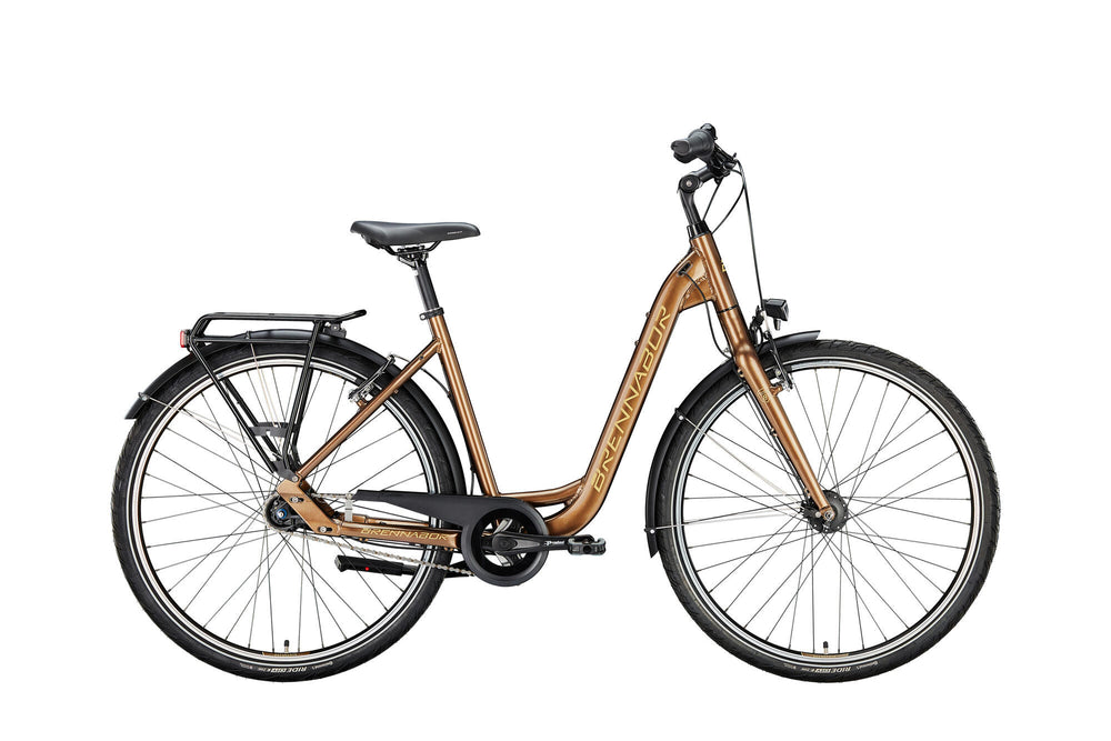 Brennabor trekkingfiets t-47 mod. 24 bike trekking t-47 28 50 wave 7sp.brown beige