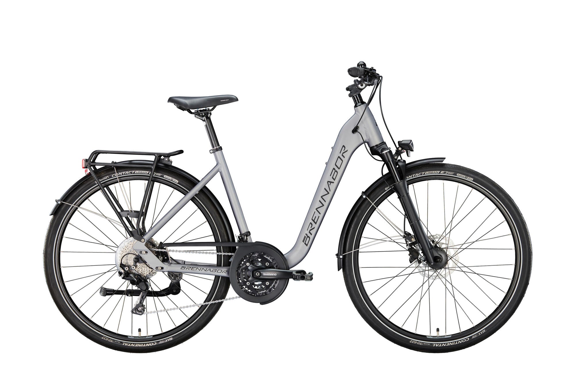 Brennabor trekkingfiets t-62 mod. 24 bike trekking t-62 28 45 wave 30sp. grey black