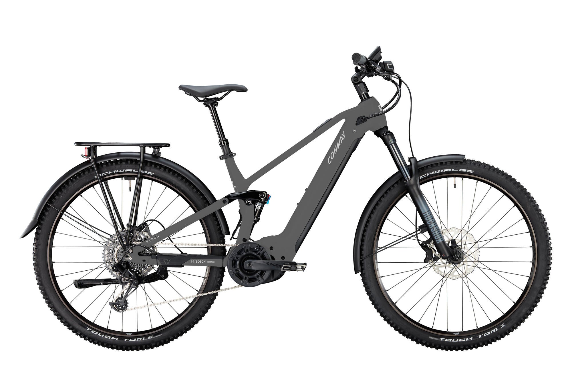 Conway elektrische suv xyron c 2.0 750 (#1) ebike conw.xyron c2.0 750 29 40 9sp full sus. grey