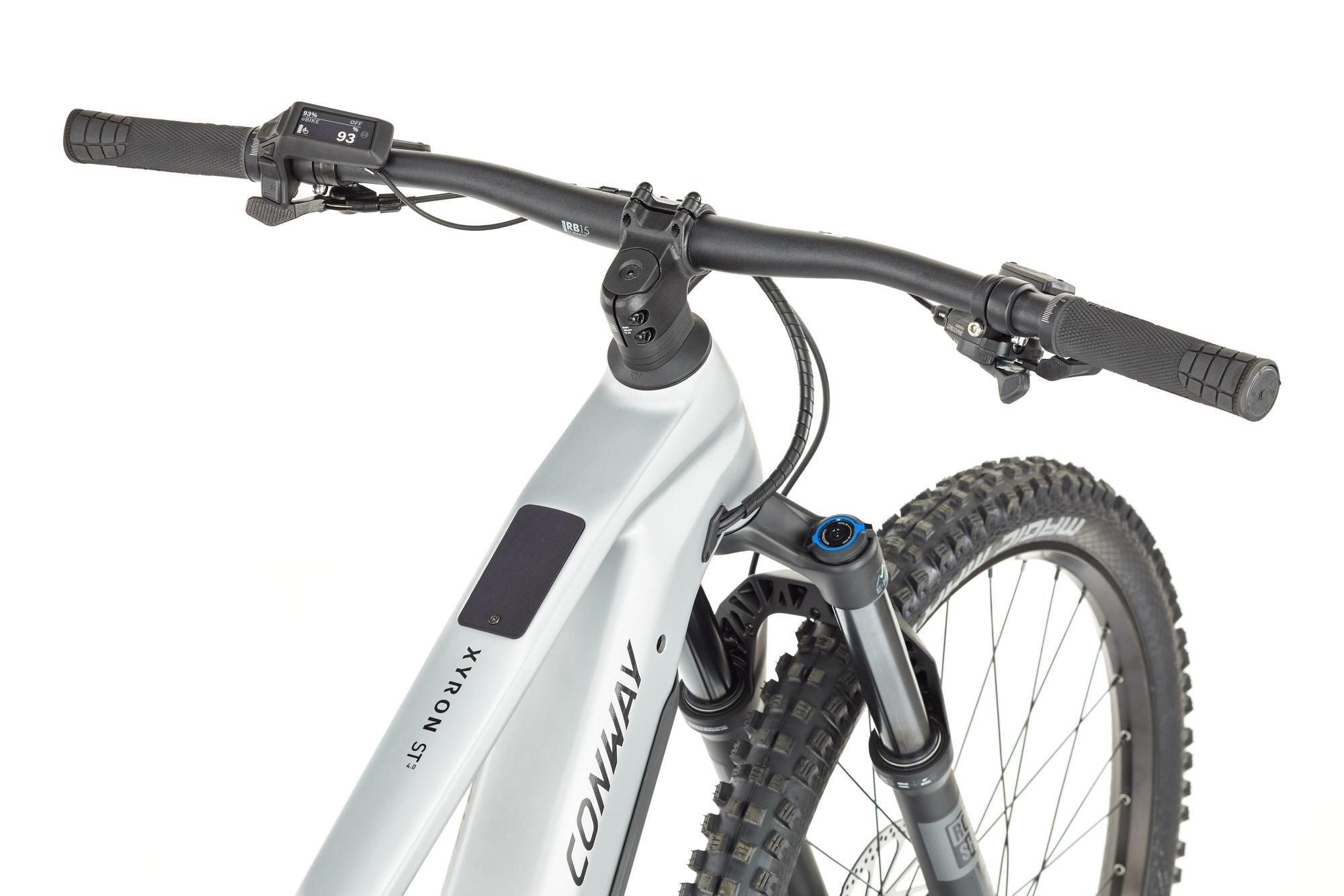Conway elektrische mtb full-suspension xyron st 4.0 (#1) ebike conw.xyron st 4.0 29 42 12sp full sus.si bl
