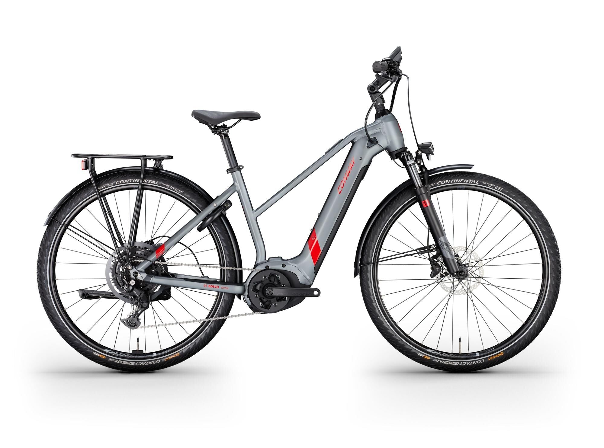 Conway elektrische trekkingfiets cairon t 2.0 625 se (#1) ebike conw. ciaron t 2.0 625 se 28 38 9sp gr. red