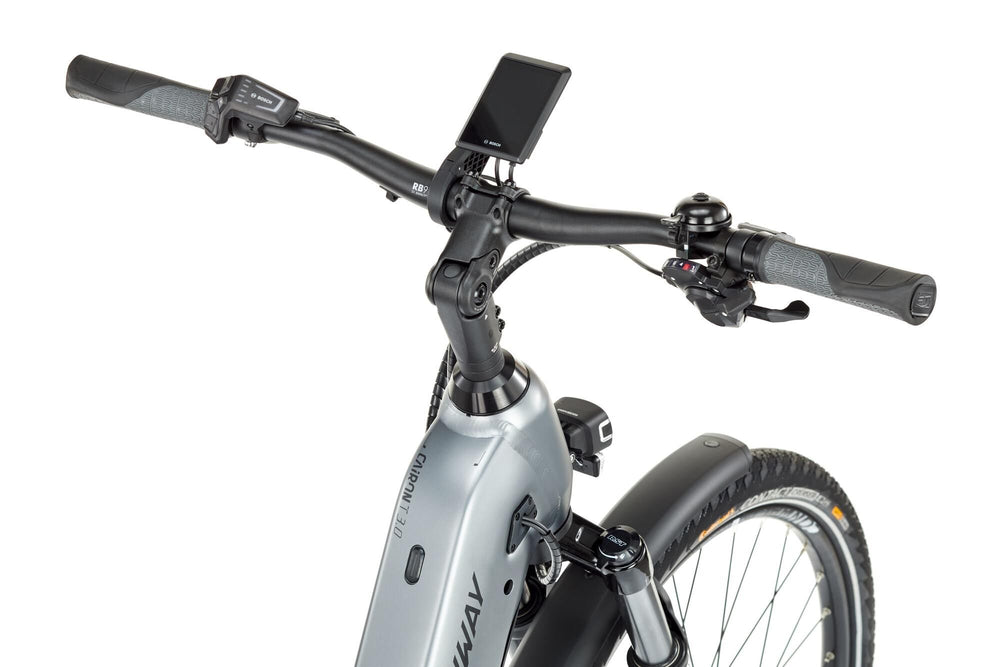 Conway elektrische trekkingfiets cairon t 3.0 750 se (#1) ebike conw. cairon t 3.0 750 se 28 54 9sp sil. bl.