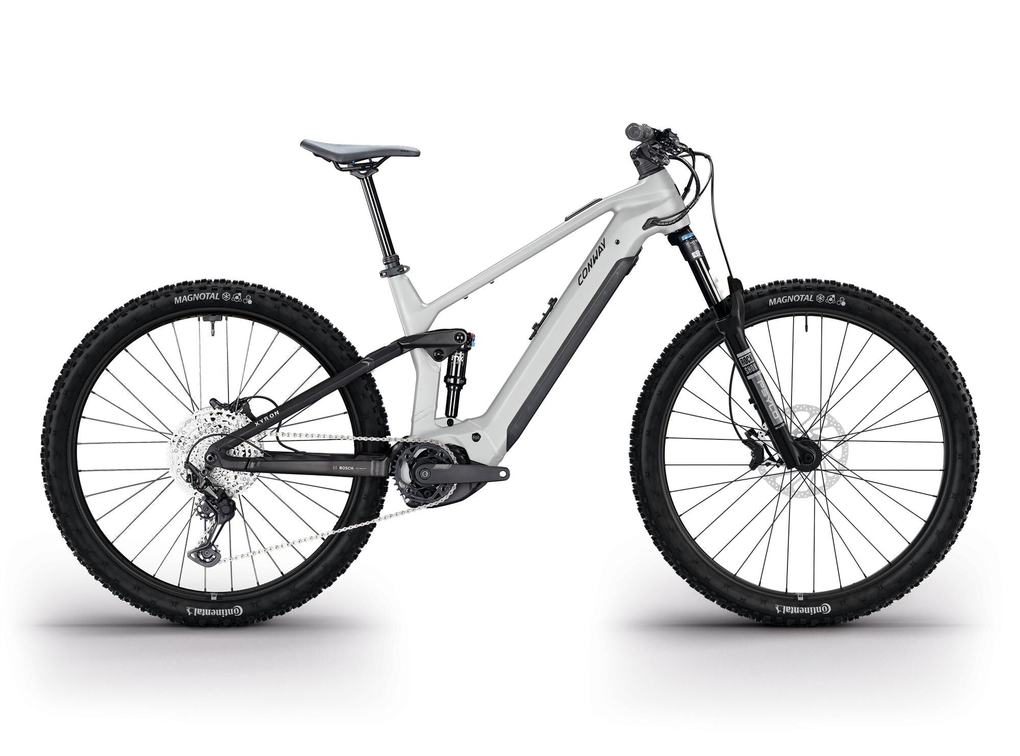 Conway elektrische mtb full-suspension xyron st 4.0 (#2) erad xyron st 4.0 men 29 s 12g alu raw black