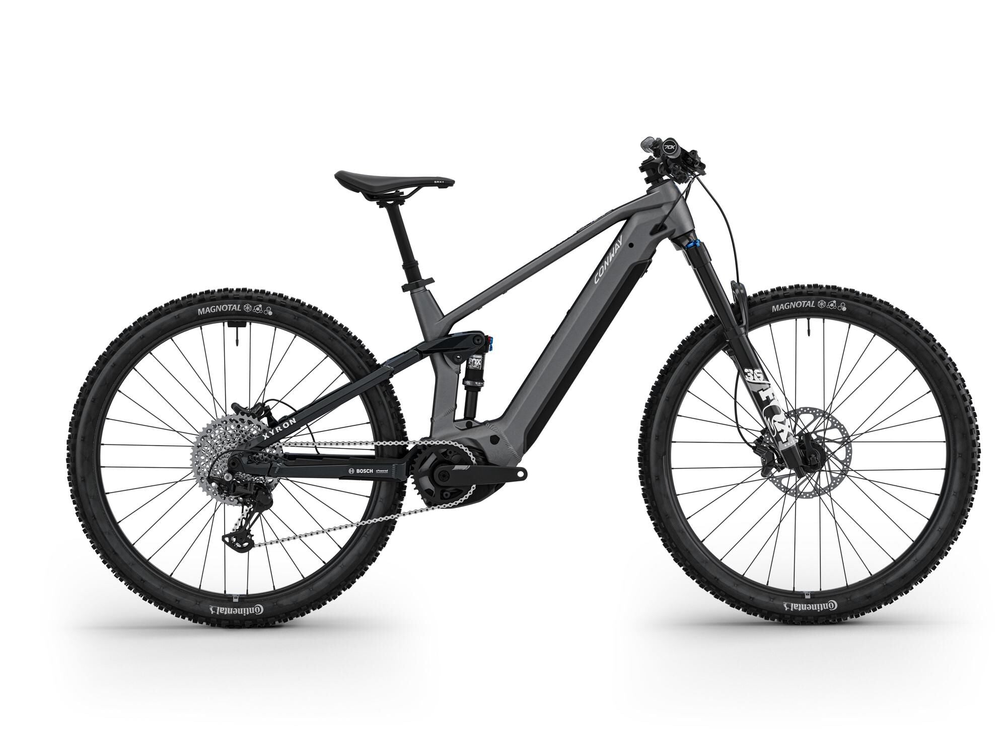 Conway elektrische mtb full-suspension xyron st 5.0 (#2) erad xyron st 5.0 he.29 m 12g graphite gray matt