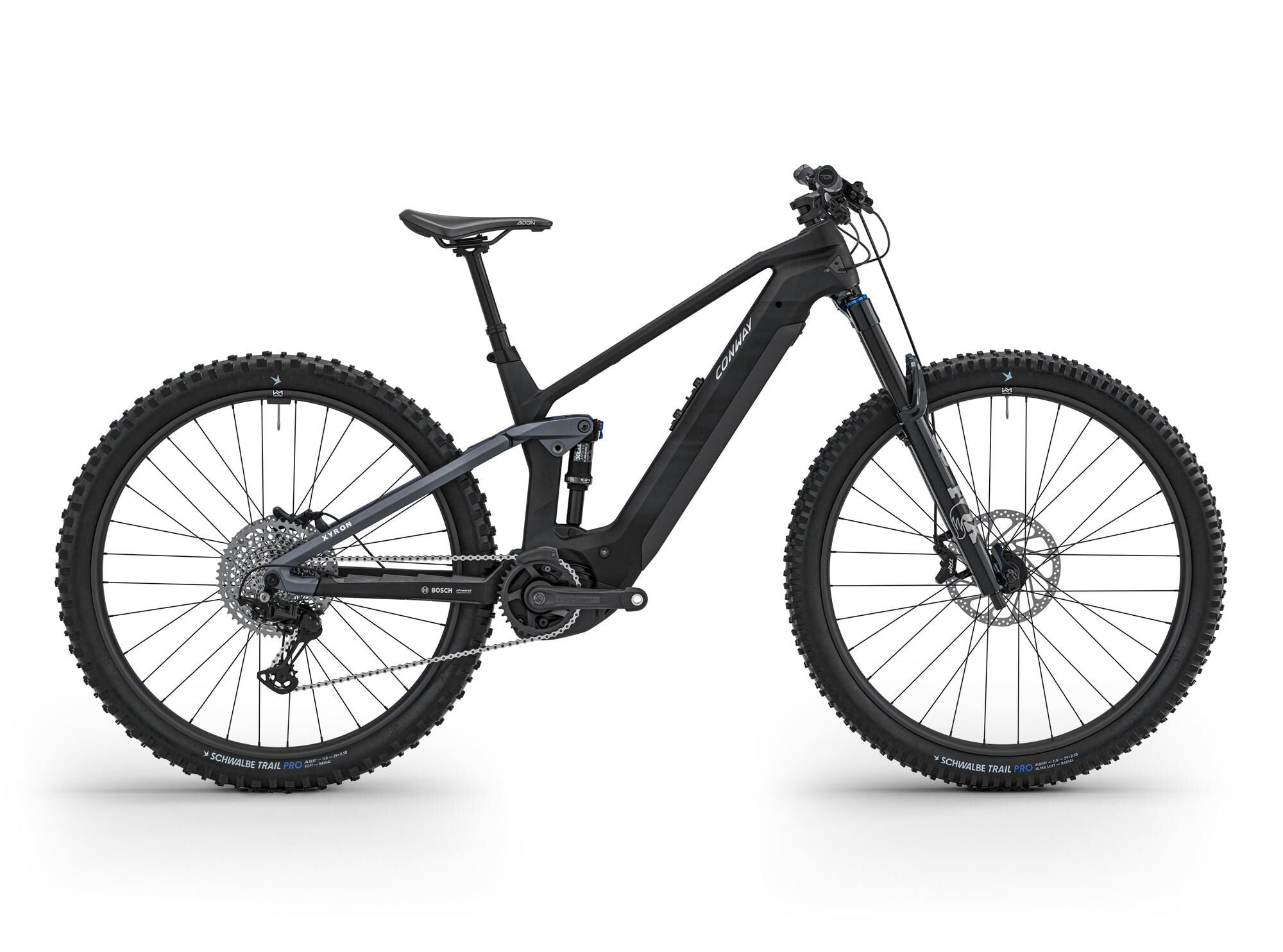 Conway elektrische mtb full-suspension xyron st 8.0 (#2) erad xyron st 8.0 men 29 s 12g carbon grey