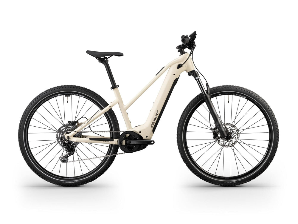 Conway elektrische mtb hardtail cairon s 1.0 (#1) erad cairon s 1.0 trap. 27 m 9gg ivory blk.matt