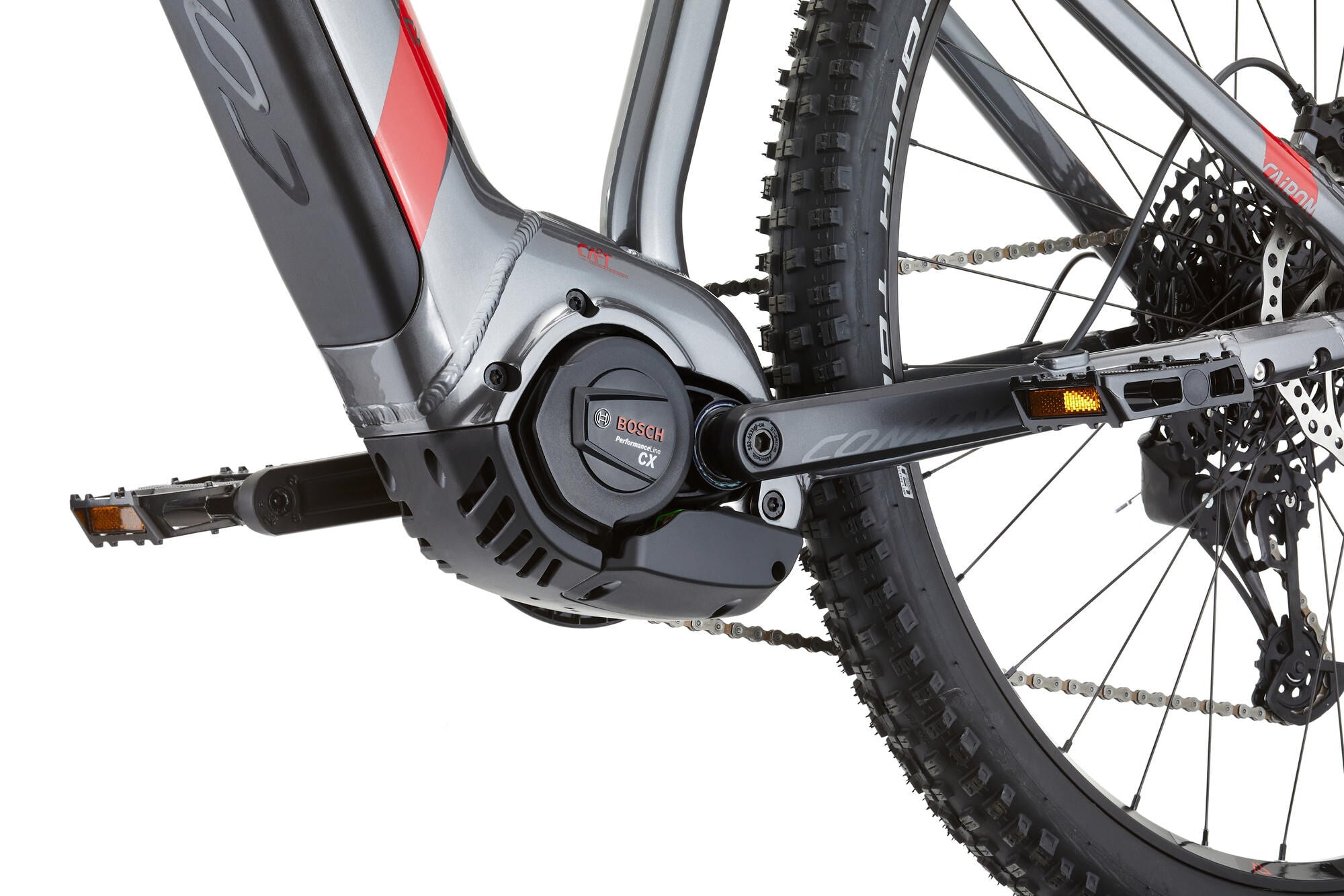 Conway elektrische mtb hardtail cairon s 4.0 mod. 24 ebike conw.cairon s 4.0 29 41 trap. 12sp grey red