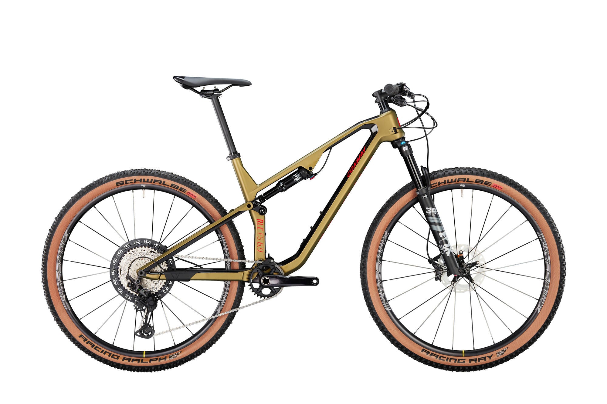 Conway mtb full-suspension rlc fs 6.9 mod. 23 bike con.rlc fs 6.9 29 51 full sus.12sp bro. black
