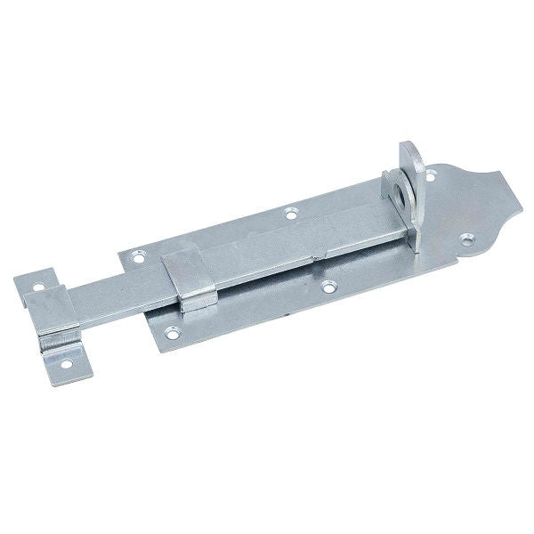 Waelbers hangslotschuif vlak 180mm blauw verzinkt